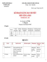 KE HOACH GIANG DAY CHI TIET TA 8 texon