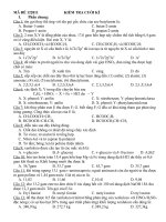 đề thi học kì 1 lớp 12