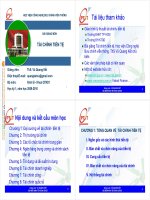 Giáo trình tài chính tiền tệ