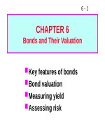 bài giảng chapter 6 bonds and their valuation