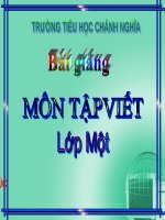 tap viet lop 1 tuan 13