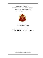 giao trinh tin hoc co ban