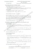 BỘ ĐỀ THI ĐH MÔN TOÁN KHỐI B 2011