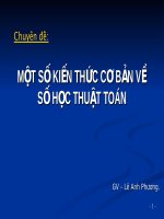 Tài liệu tập huấn CNTT tháng 11 năm 2011
