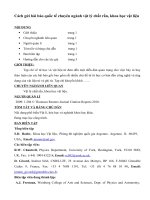 Cách gửi bài báo quốc tế chuyên ngành vật lý chất rắn, khoa học vật liệu