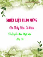 Văn 7 tiết 40- từ trái nghĩa ( BDTD)