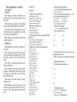 De cuong on tap HKI toan 8