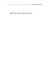 đồ án xây dựng cầu