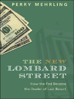 the new lombard street; how the fed became the dealer of last resort (2011)