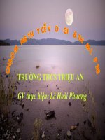 ANH TRĂNG, THAO GIẢNG, HOÀI PHƯƠNG
