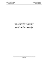 đồ án tốt nghiệp thiết kế kĩ thuật
