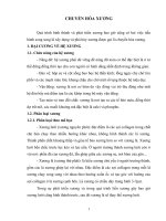 chuyên đề chuyển hóa xương