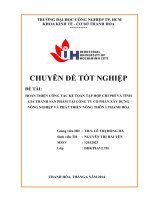 bài số 2 hoàn thiện công tác kế toán tập hợp chi phí và tính giá thành sản phẩm tại công ty cổ phần xây dựng nông nghiệp và phát triển nông thôn 1 thanh hóa