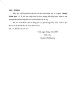 đề tài một số bài toán về cực trị hình học