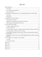 dự thảo phương án tuyển sinh năm 2015 của trường đại học tài chính marketing