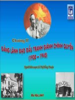 Lịch sử Đảng Cộng sản Việt Nam (P2)