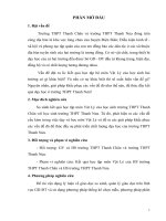 So sánh kết quả học tập môn vật lý của học sinh trường THPT thanh chăn với học sinh trường THPT thanh nưa  từ đó, phát hiện ra các vấn đề yếu kém trong việc dạy và học môn vật lý và đề ra các giải pháp khắc phục các vấn