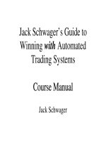 jack schwager - guide to winning with automated trading systems (course manual)