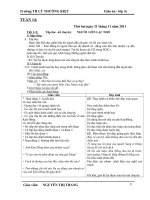 giao an lop 3 tuan 14-15 cktkn nam 2011