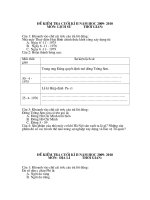 Đê Thi ĐLí + Lsu K5