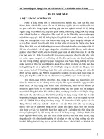 phân tích hoạt động tín dụng trung và dài hạn tại ngân hàng nông nghiệp và phát triển nông thôn chi nhánh tỉnh cà mau