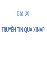 Truyền tin Qua xinap