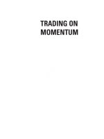 ken wolff - 2002 - trading on momentum advanced techniques for high percentage day trading - isbn