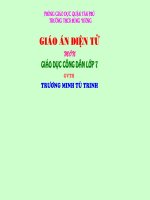 bài 13 : Quyền được bảo vệ , chăm sóc , giáo dục của trẻ