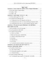 Điều khiển tọa độ sử dụng mạng PROFIBUS giám sát bằng wincc