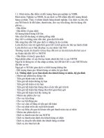 Kiểm tra lý thuyết và đáp án môn ngân hàng bán lẻ