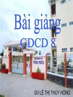 Tự lập- GDCD 8- Thúy Hồng