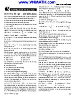 Đề thi thử cao đẳng và đại học môn vật lý báo tuổi trẻ 5