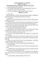 Kế hoạch tháng 11 năm 2011