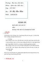 nói, viết về cảnh đẹp đất nước