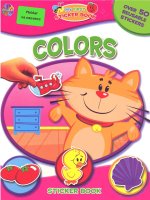 colors my first sticker book