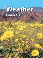 weather lessons 3-4