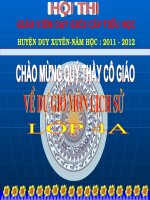 Lịch sử 4: Nhà Lý dời đô ra Thăng Long