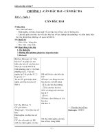 Giáo án 9 toán cả năm đây đại số