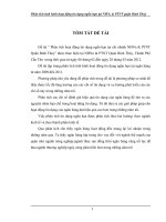 phân tích tình hình hoạt động tín dụng ngắn hạn tại nhn0 & ptnt quận bình thủy