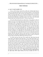 phân tích tình hình tín dụng ngắn hạn tại vcb cần thơ