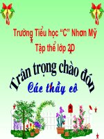 KC L2 BÀI : QUẢ TIM CỦA KHỈ