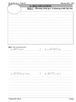 Đề cương HKI (Toán 10) + 10 đề TK (in ra và sử dụng)