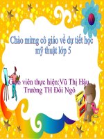 bai 6 Ve hoa tiet doi xung ha lop 5.ppt