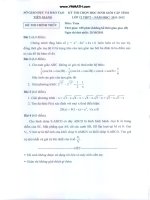 ĐỀ HSG TOÁN 12 TIỀN GIANG 2011-2012