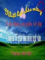 chuyen đề môn ngữ văn