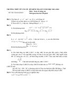 DE THI THU KI 1 2011 MOI  RAT HAY