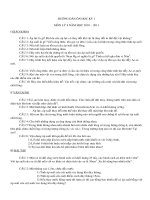 Đề cương ôn tập HK 1 Vật lý 8