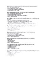 Câu hỏi trắc nghiệm ôn tập kế toán quản trị