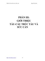 Kết cấu tàu thủy và sức cản