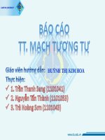 Thiết kế một mạch khếch đại 2 tầng dùng BJT liên lạc bằng tụ điện sao cho độ lợi điện thế toàn mạch khoảng bằng 100, dùng nguồn +vcc=12v